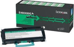 Lexmark E460X80G Black Originál  (E460X80G)