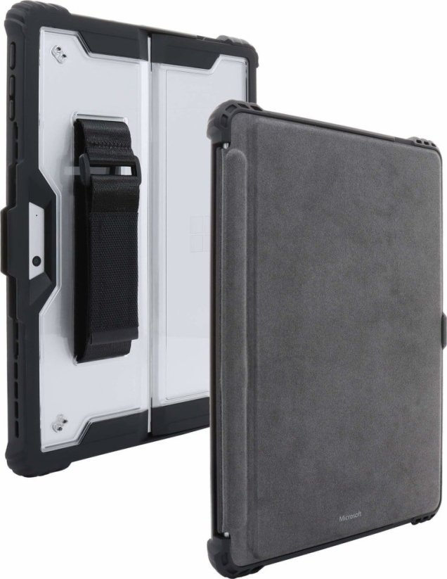 JT Berlin JT Berlin Handstrap Case für Surface Pro 9/10/11 schwarz/transparent