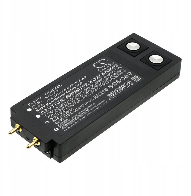 Gens Ace & TATTU Bateria do użytku z HBC BA213020 6V 2000mAh NiMH