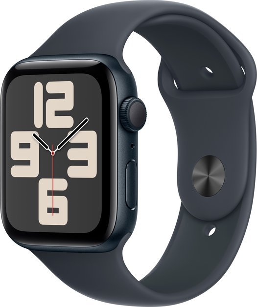 Apple Watch SE GPS + Cellular 44mm Midnight Alu Sport M/L