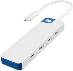 Targus D TARGUS HyperDrive Flex 4 Port USB-C Hub Blue