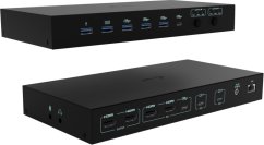 I-TEC USB-C KVM Dock PRO dla trzech hostów (C31KVMDOCKPDPRO)