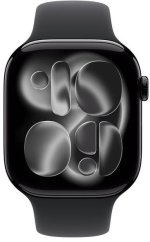 Apple Watch Series 11 42mm Jet Black /Black Sport Band - S/M