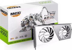 Inno3D GeForce RTX 4060 Twin X2 OC White 8GB GDDR6 (N40602-08D6X-173051W)