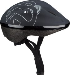 Nijdam prilba bicyklová pre deti Dark Storm 52-56cm r. M