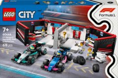 LEGO City garáž F1® a autá Mercedes-AMG a Alpine (60444)