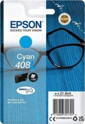 NoName Epson originálny ink / Toner C13T09K24010, T09K240, 408L, cyan, 21.6ml, Epson WF-C4810DTWF