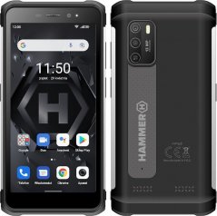 myPhone Hammer Iron 4 4/32GB Čierno-strieborný  (Iron 4 LTE SIL)