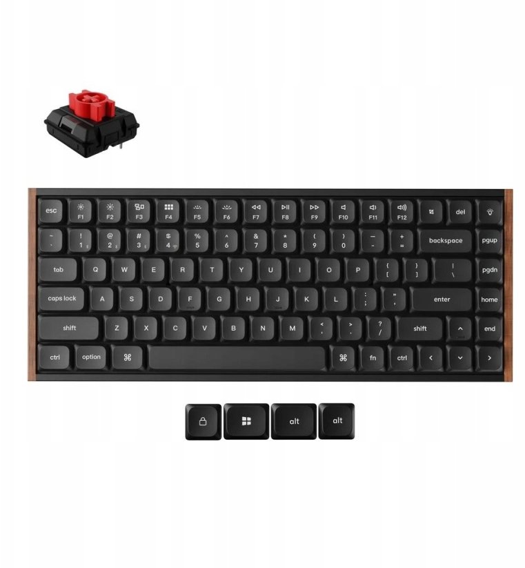 Keychron K3 Ultra 8K Keychron Milk POM Switch Red (4894979056177)