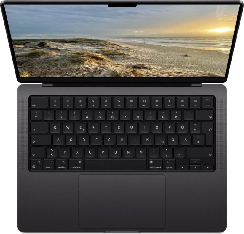 Apple APPLE MacBook Pro Z1FG 35,97cm 14,2Zoll StD M4 Max 16C CPU/40C GPU/16C N.E. 48GB 1TB SSD 96W USB-C DE Schwarz