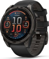 Garmin Fenix 8 47 mm AMOLED  Sapphire Carbon Grey DLC Titanium (010-02904-21)