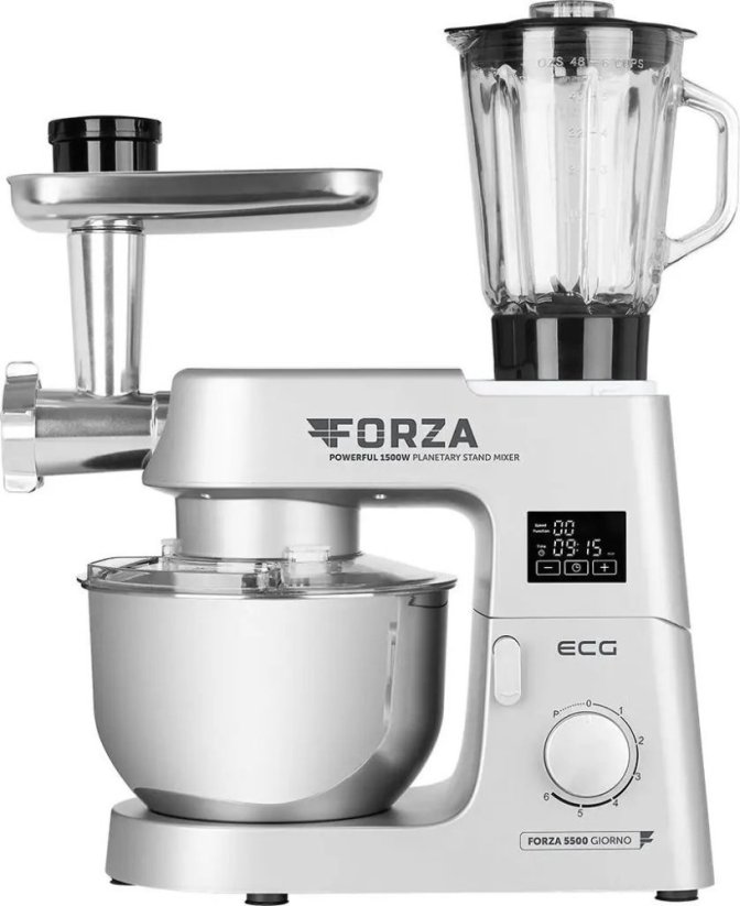 ECG Harvester ECG FORZA 5500 Giorno Argento