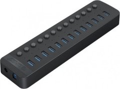 Orico Orico Hub aktywny 13*USB-A Čierny Orico Aktywny hub 13*USB-A 5Gbps BC 1.2 60W Čierny