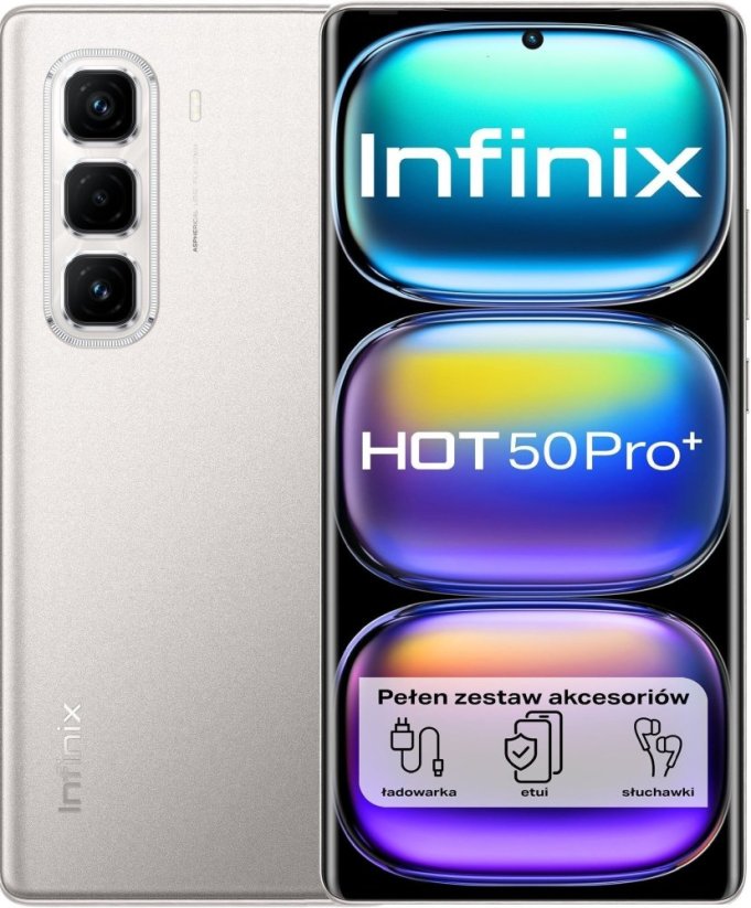 Infinix Hot 50 Pro+ 8/256GB Szary  (X6880GE)