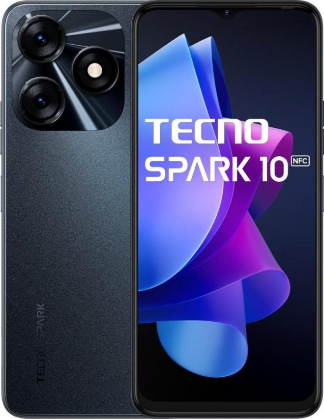 Tecno Spark 10 8/128GB Čierny  (Meta Black KI5q)