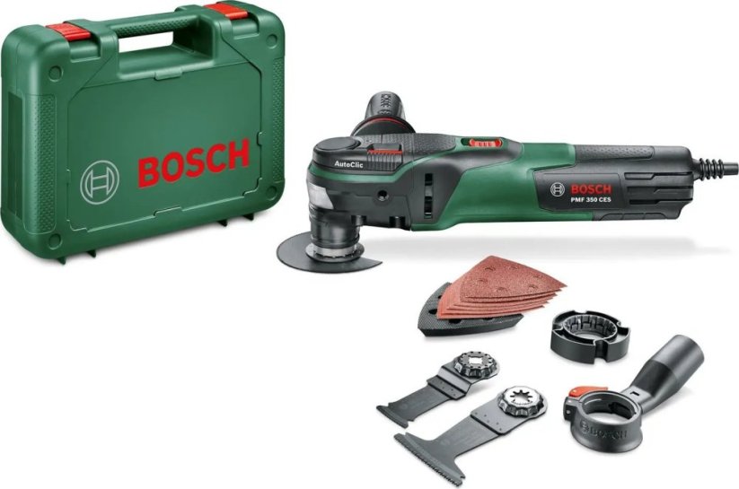 Bosch Narzędzie wielofunkcyjne PMF 350 CES 350W + Príslušenstvo