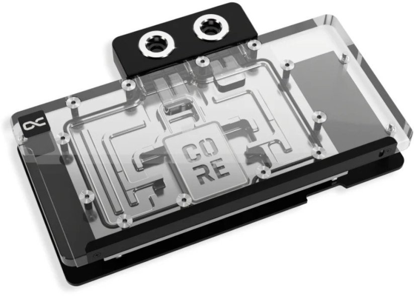 Alphacool Alphacool Core RX 9070 Steel Legend GPU Wasserblock, ARGB, mit Backprokove - Acryl