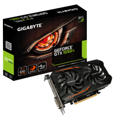 Gigabyte GeForce GTX 1050Ti Windforce OC 4GB GDDR5 (GV-N105TOC-4GD)