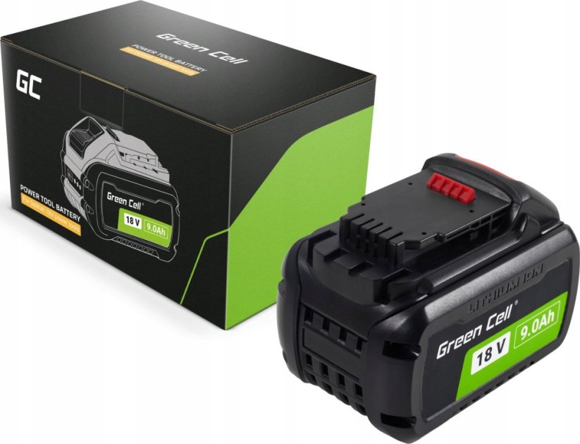 Green Cell akumulátor DCB547 do elektronarzędzi DeWalt XR 18V 9Ah/FLEXVOLT 54V 3Ah Mocna bateria Li-Ion Náhradný DCB547 DCB548