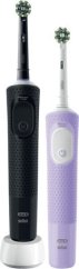 Oral-B Vitality Pro D103 Duo 2 ks Black/Purple
