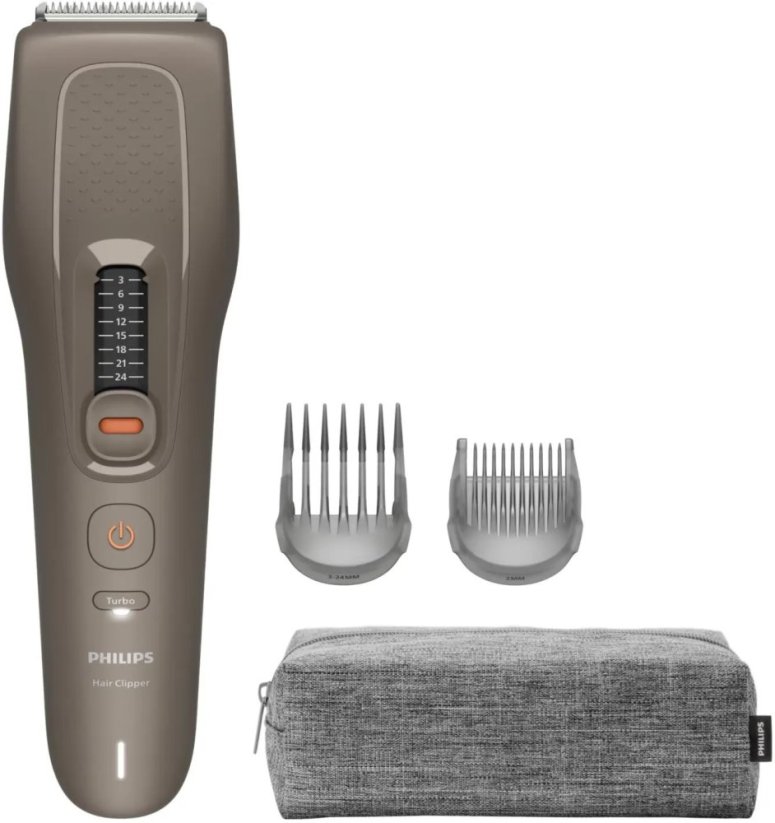 Philips Hairclipper series 5000 Zmywalna maszynka do strzyżenia vlasov hnedá (HC5722/15)