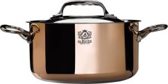 De Buyer Prima Matera Saucepot copper/steel 24 cm induction