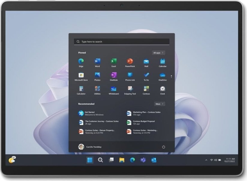 Microsoft Microsoft Surface Pro 9 256 GB 33 cm (13") Intel Core i7 16 GB Wi-Fi 6E (802.11ax) Windows 10 Pro Prokovyna