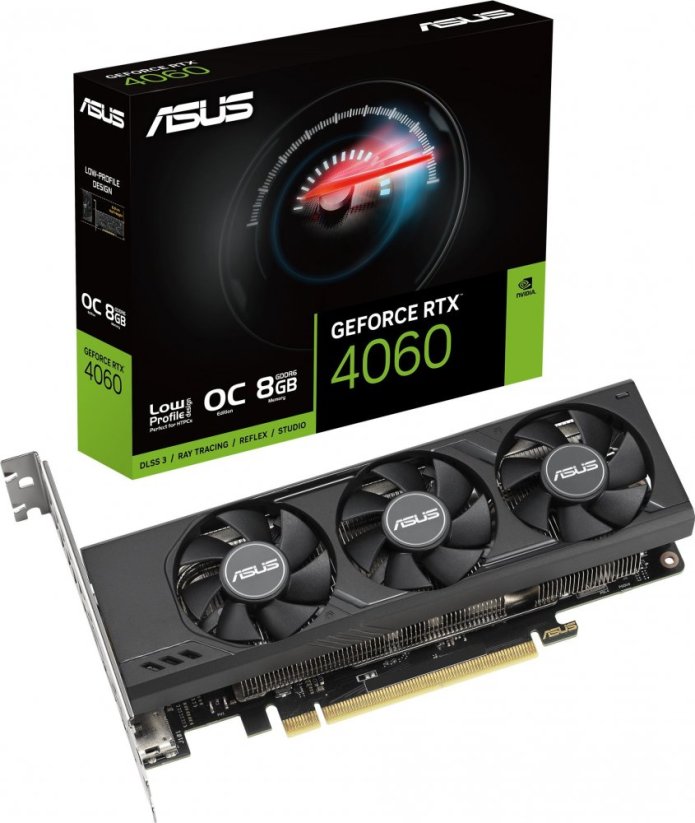 Asus GeForce RTX 4060 LP BRK OC 8GB GDDR6 (RTX4060-O8G-LP-BRK)