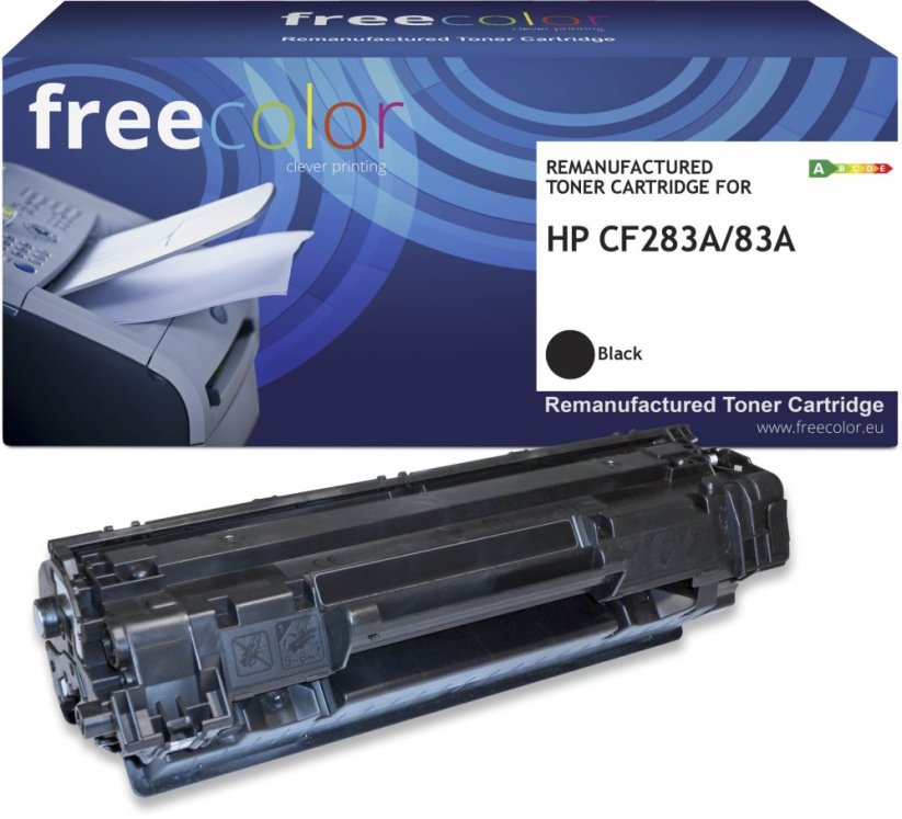 Freecolor Toner HP 83A (CF283A) black 3000 stron remanufactured