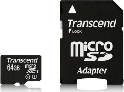 Transcend Premium MicroSDXC 64 GB Class 10 UHS-I/U1  (TS64GUSDU1)