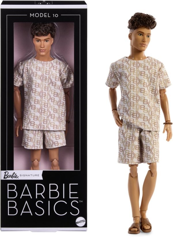 Mattel Signature Basics Ken - Lalka kolekcjonerska 10 (JJX29)