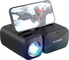 Projektor LED BW-V3 Mini, Wi-Fi + Bluetooth (Čierny)