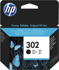 HP HP 302 ink cartridge, juodas