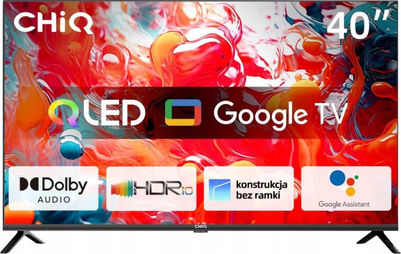CHiQ L40QH7G QLED 40'' Full HD Google TV