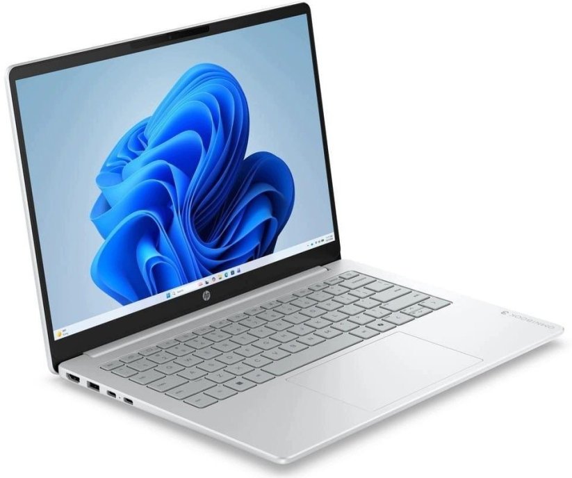 HP OmniBook 3 Notebook AI 14-ht0009nwx Intel Core Ultra 7 255U 35,6 cm (14") 2K 16 GB DDR5-SDRAM 512 GB SSD Wi-Fi 6 (802.11ax) Windows 11 Home AI PC Sivý, strieborný (D9LU8EA)