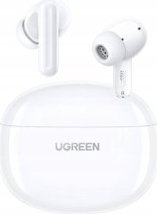 Ugreen Bezprzewodowe słuchawki dokanałowe TWS UGREEN HiTune T3C Bluetooth 5.4 IPX5 (biele)