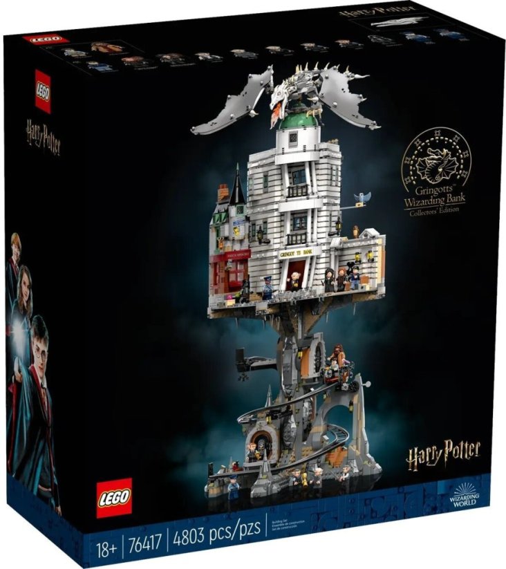 LEGO Harry Potter Gringotts™ Zberateľská edícia (76417)