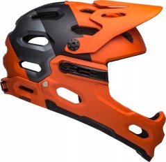 Bell Prilba na celú tvár BELL SUPER 3R MIPS matte orange black roz. S (52–56 cm) (NEW)