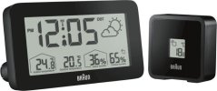 Braun Braun BC 13 BP DCF Radio Weather Station black