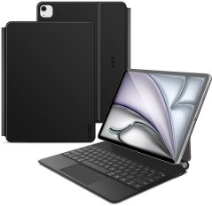 4kom.pl TECH-PROTECT SMARTCASE MAGNETIC + KEYBOARD IPAD PRO 12.9” 4 / 5 / 6 / 2020-2022 / AIR 13” 1 / 2 / 2024-2025 BLACK