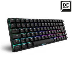 Sharkoon Sharkoon SKILLER SGK50 S3 PBT (schwarz. DE-Layout. Gateron G Pro 3.0 Yellow)