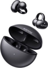 Hoco Sanag S6S Słuchawki bezprzewodowe douszne bluetooth čierne