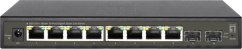 LevelOne LevelOne GES-2110 łącza sieciowe Zarządzany L2 Gigabit Ethernet (10/100/1000) Čierny