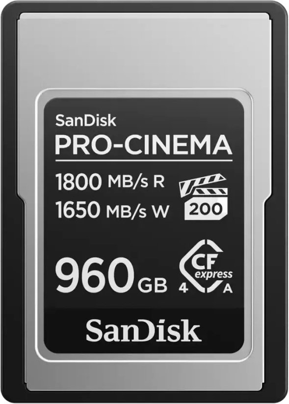 SanDisk Pro Cinema CFexpress 960 GB  (SDCFEA-960G-GN4NN)