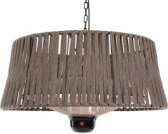 Sunred SUNRED | Heater | ARTIX M-HO BROWN, Corda Bright Hanging | Infrared | 1800 W | Number of power levels | Suitable for rooms up to m² | Brown | IP24