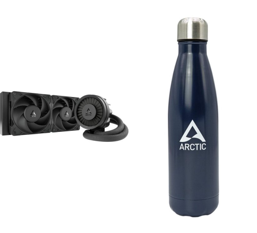 ARCTIC Chłodzenie wodne Arctic Liquid Freezer III Pro 240 (ACFRE00178A) + Butelka Termiczna