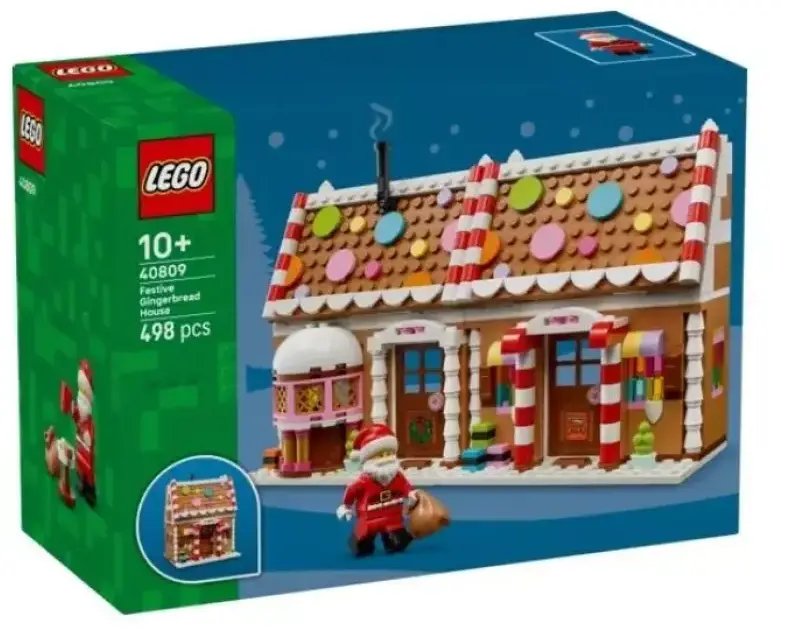 LEGO Exclusive Świąteczna chatka z piernika (40809)
