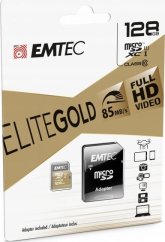 Emtec Emtec mSD 256GB UHS-I U1 EliteGold + Adapter