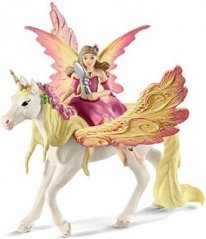 Schleich Figurka Bayala-Feya z jednorożcem pegaza