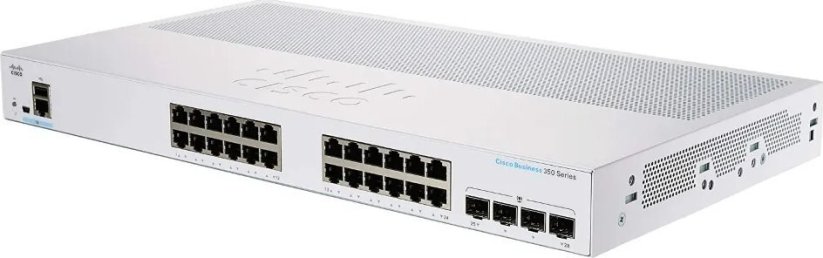Cisco Cisco switch CBS350-24T-4X, 24xGbE RJ45+ 4x10GbE SFP+ (CBS35024T4XEURF)